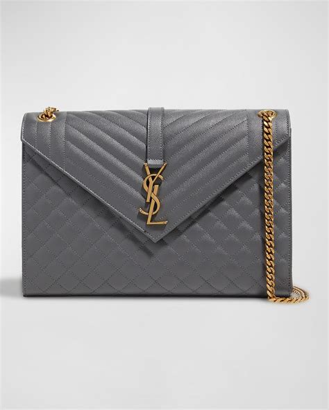 large ysl bag|ysl tri quilt envelope bag.